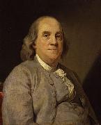 unknow artist Benjamin Franklin oil painting on canvas